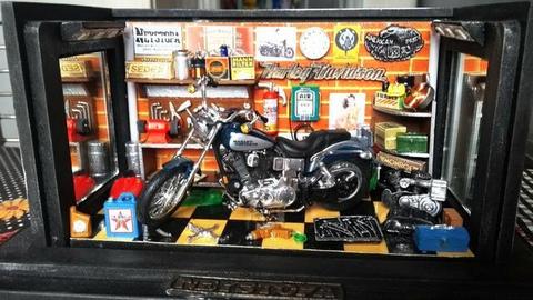 Diorama Harley Davidson