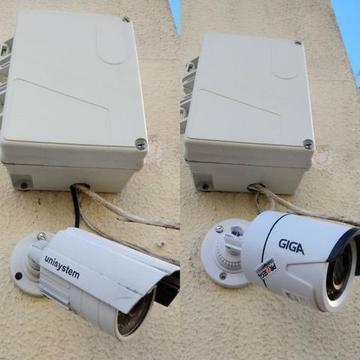 Kit 2 Cameras CFTV + instalaçao inclusa ou 3,4 ,6 8 ou mais Cameras