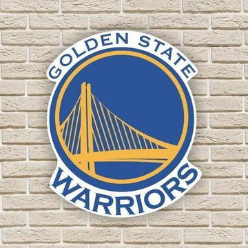 Placa decorativa basquete NBA Golden State Warriors