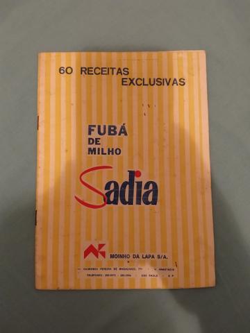 Livreto Sadia (60 receitas exclusivas de fubá de milho)