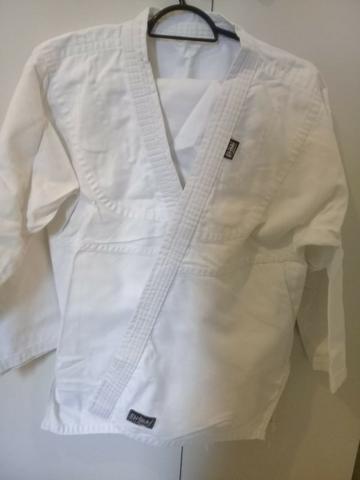 Kimono Judô Shinai Infantil Branco Unissex
