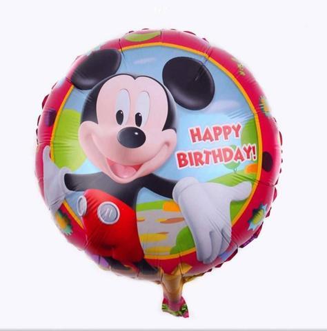 Balão metalizado Mickey 45 cm