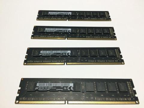 Memória DDR3 ECC 4X4GB