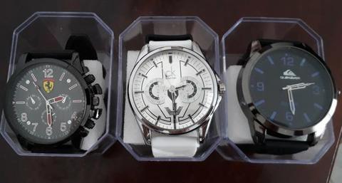Relógios pulseira de silicone