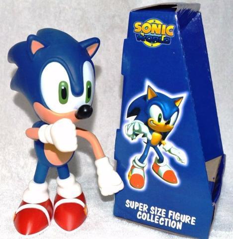 Boneco Sonic Collection 23cm Decoração e colecionador