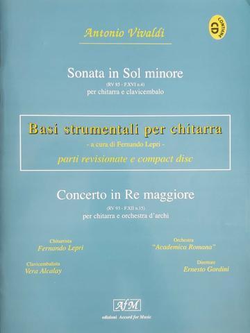 Partitura Violão Sonata Sol Minore - Concerto Re Maggiore