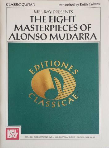 Partitura Violão The Eight Masterpieces Of Alonso Mudarra