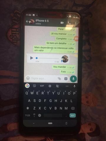 Motorola one 64 GB completo