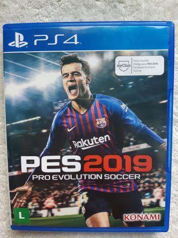 PES 19 PS4 Semi Novo Funcionando Tudo