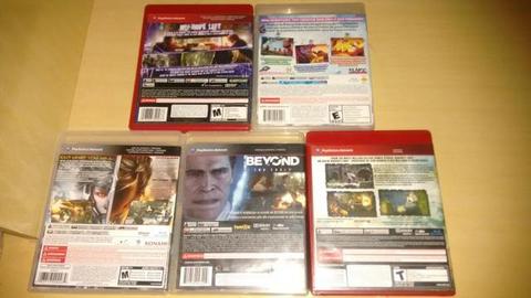 Vende-se jogos de PS3 originais 50 reais cada um