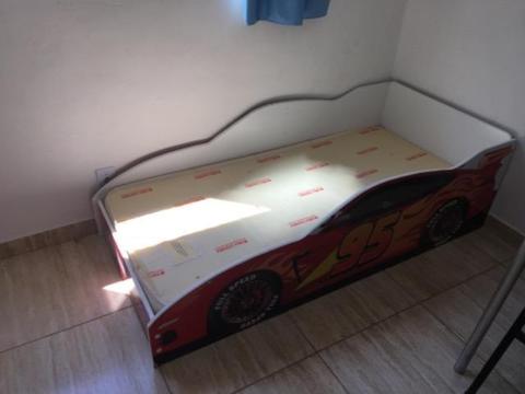 Mini cama carros com colchao ortobom