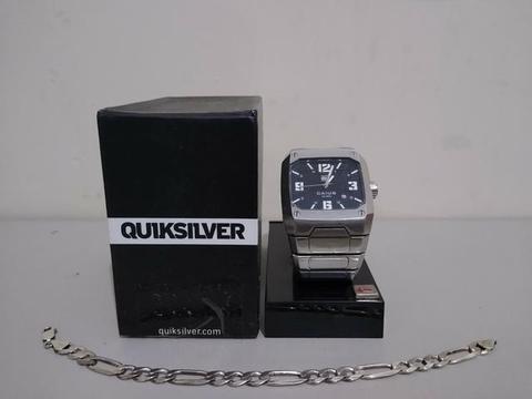 Relógio Quiksilver Caius Metal Silv/Blk