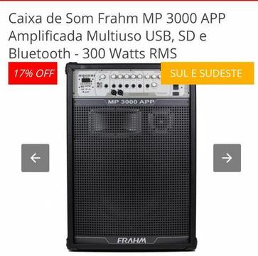 Caixa multifuncional frahm MP3000