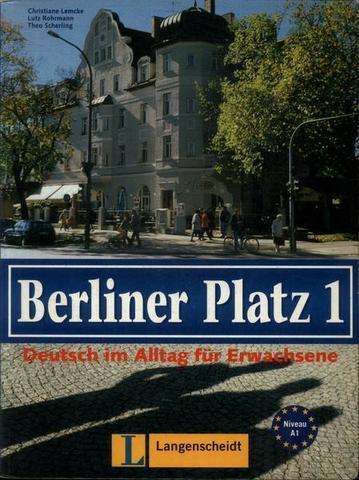 Livro Alemão Completo Exercício + Leitura Berliner Platz 1 Niveau A1 Edição Ano 2002 Zero