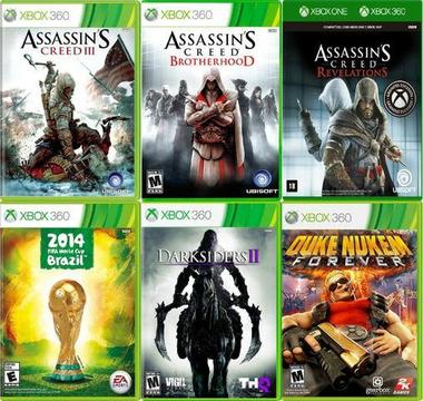 Jogos para Xbox 360, Originais em perfeito funcionamento, R$48,00 Cada