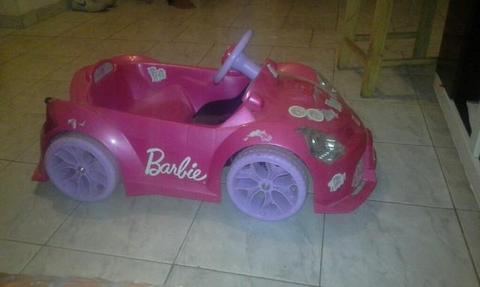 Carro da Barbie para criancas ate 04 anos