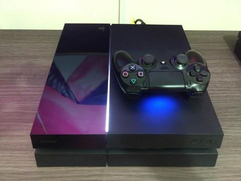 Play station 4 - PS4 500GB + Controle + Jogos