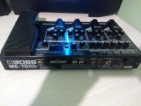 Pedaleira Boss me70 zerada com fonte original Boss