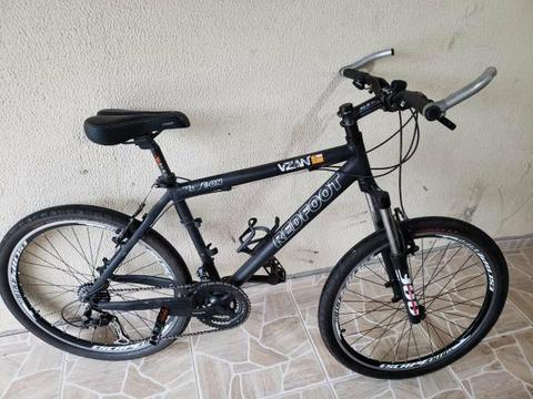 Bicicleta bike alumínio kit Shimano Alívio aro 26