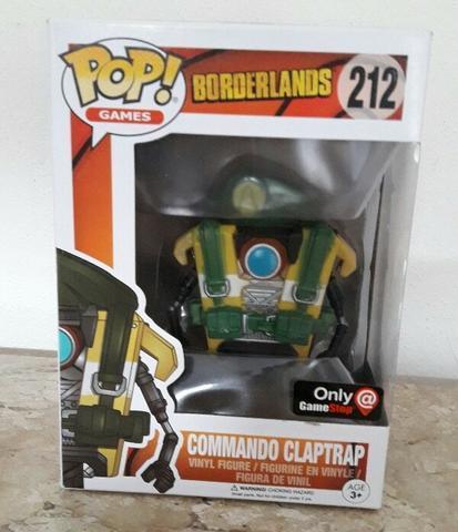 Boneco Funko Pop Borderlands , Commando Claptrap