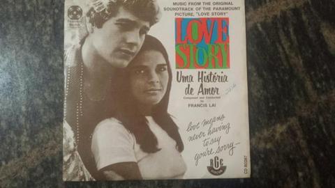 Disco Vinil LP - Love Story Uma História De Amor