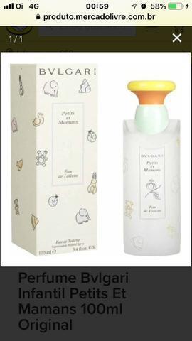 Perfume BVLgari Infantil Novinho! $150